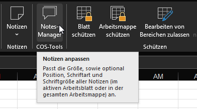 Excel Menüband Button