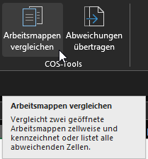 compare workbook button description