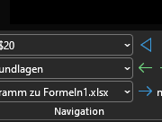 navigation ribbon